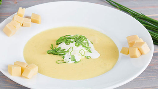 Käsesuppe mit Höhlenkäse